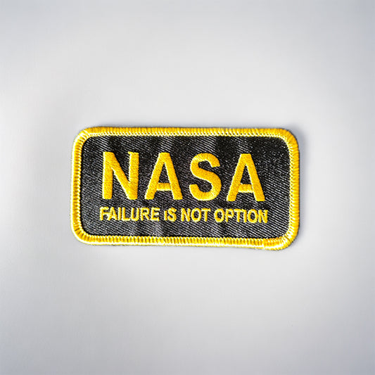 Écusson Brodé Thermocollant - NASA Failure is not an option