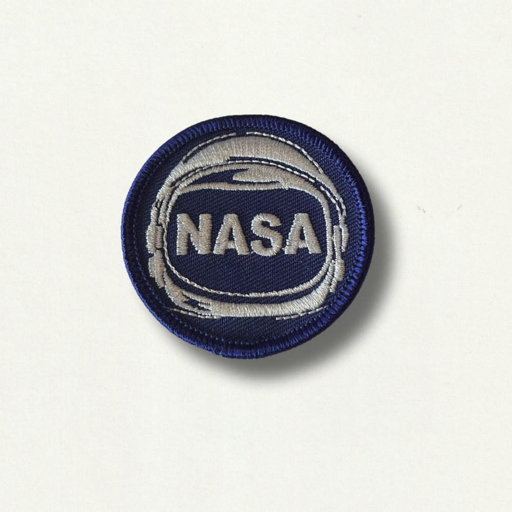 Écusson Brodé Thermocollant - Casque NASA
