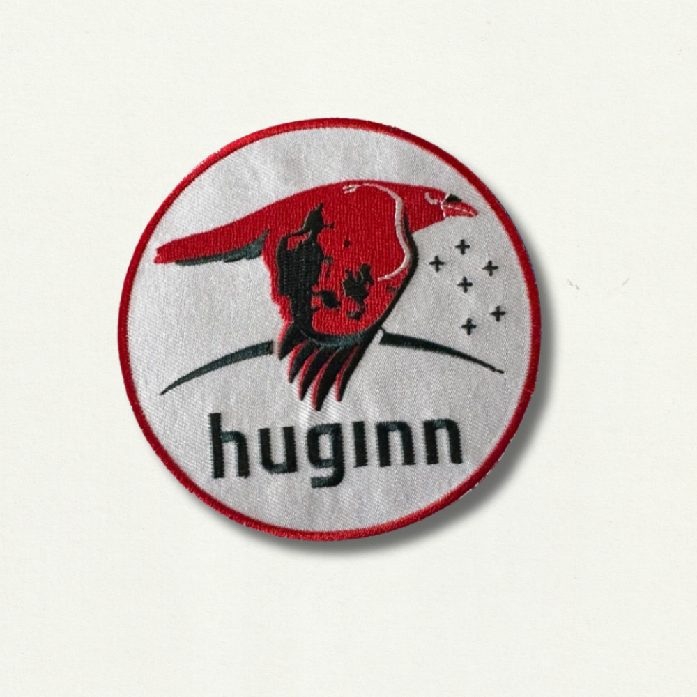 Écusson Brodé Thermocollant - Mission Huginn
