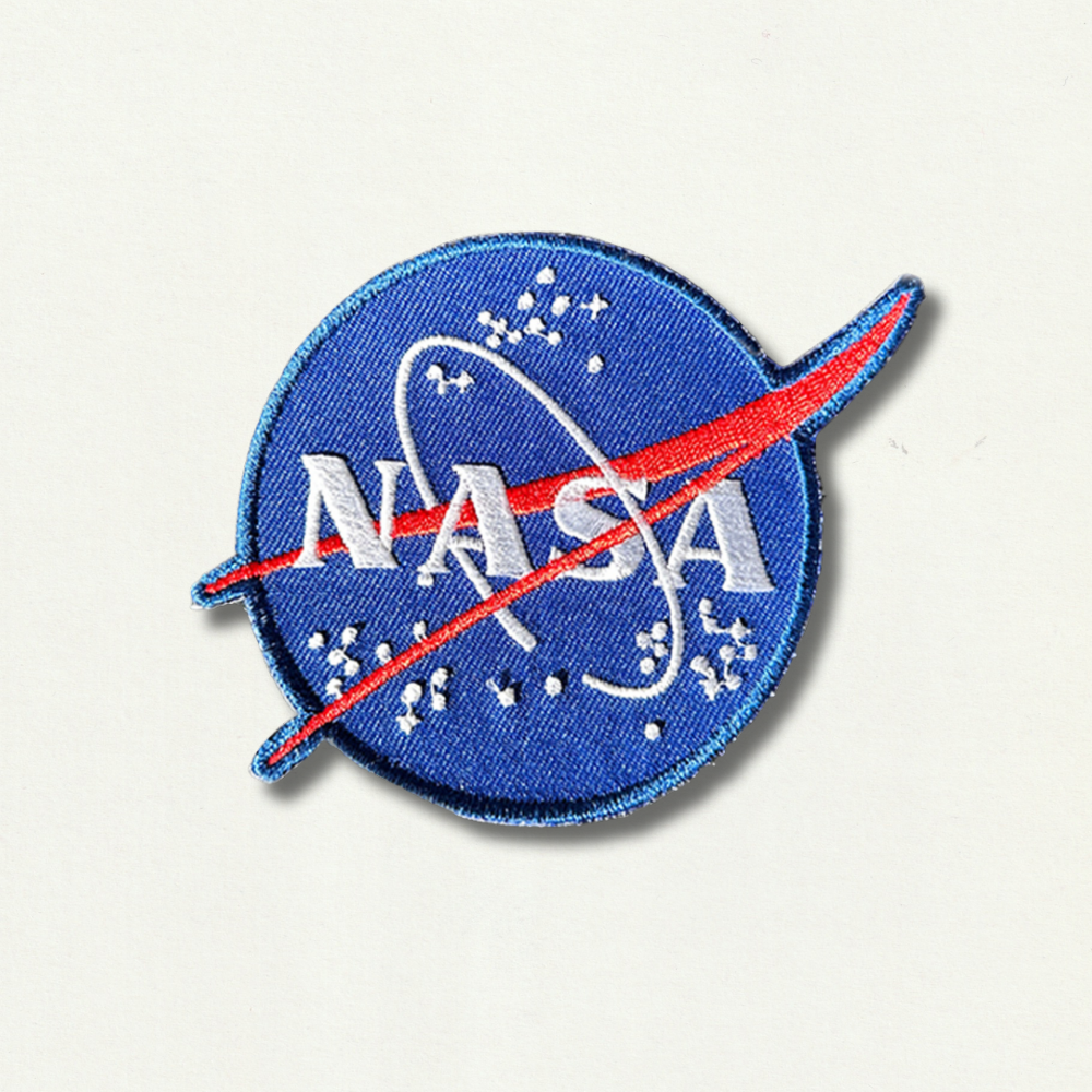 Écusson Brodé Thermocollant - NASA 10cm