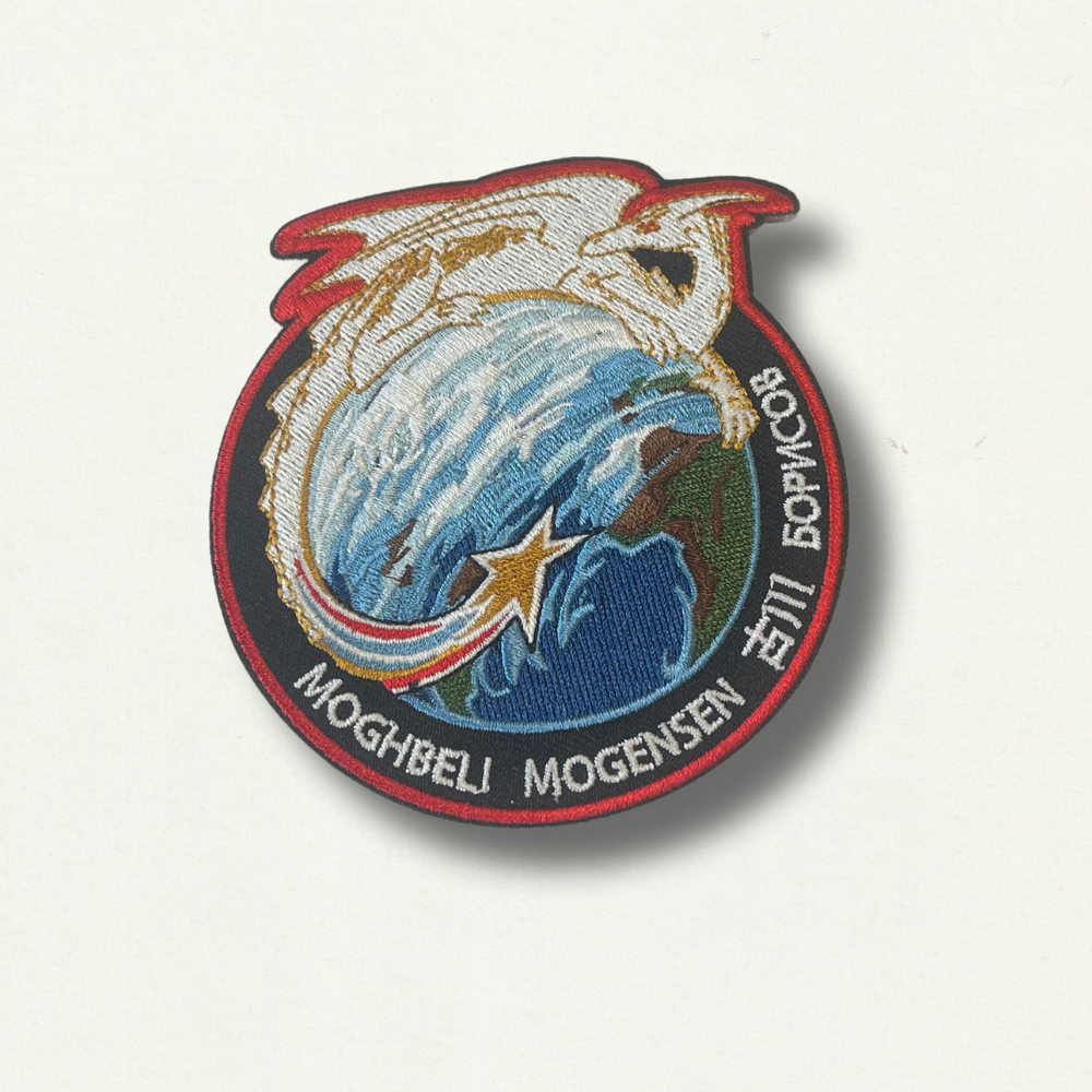 Écusson Brodé Thermocollant - Mission Crew 7
