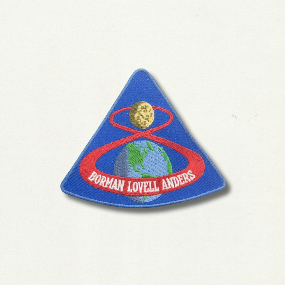 Écusson Brodé Thermocollant - Mission Apollo 8