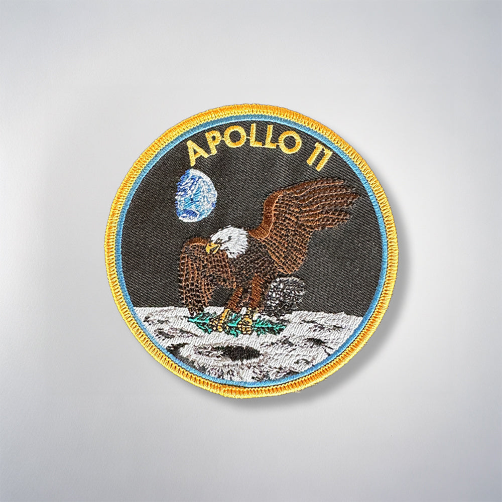 Écusson Brodé Thermocollant - Mission Apollo 11