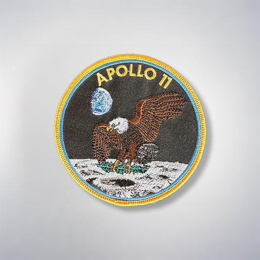 Écusson Brodé Thermocollant - Mission Apollo 11