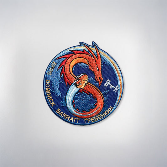 Écusson Brodé Thermocollant - Mission Crew 8