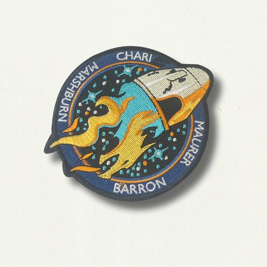 Écusson Brodé Thermocollant -  NASA Mission Crew 3