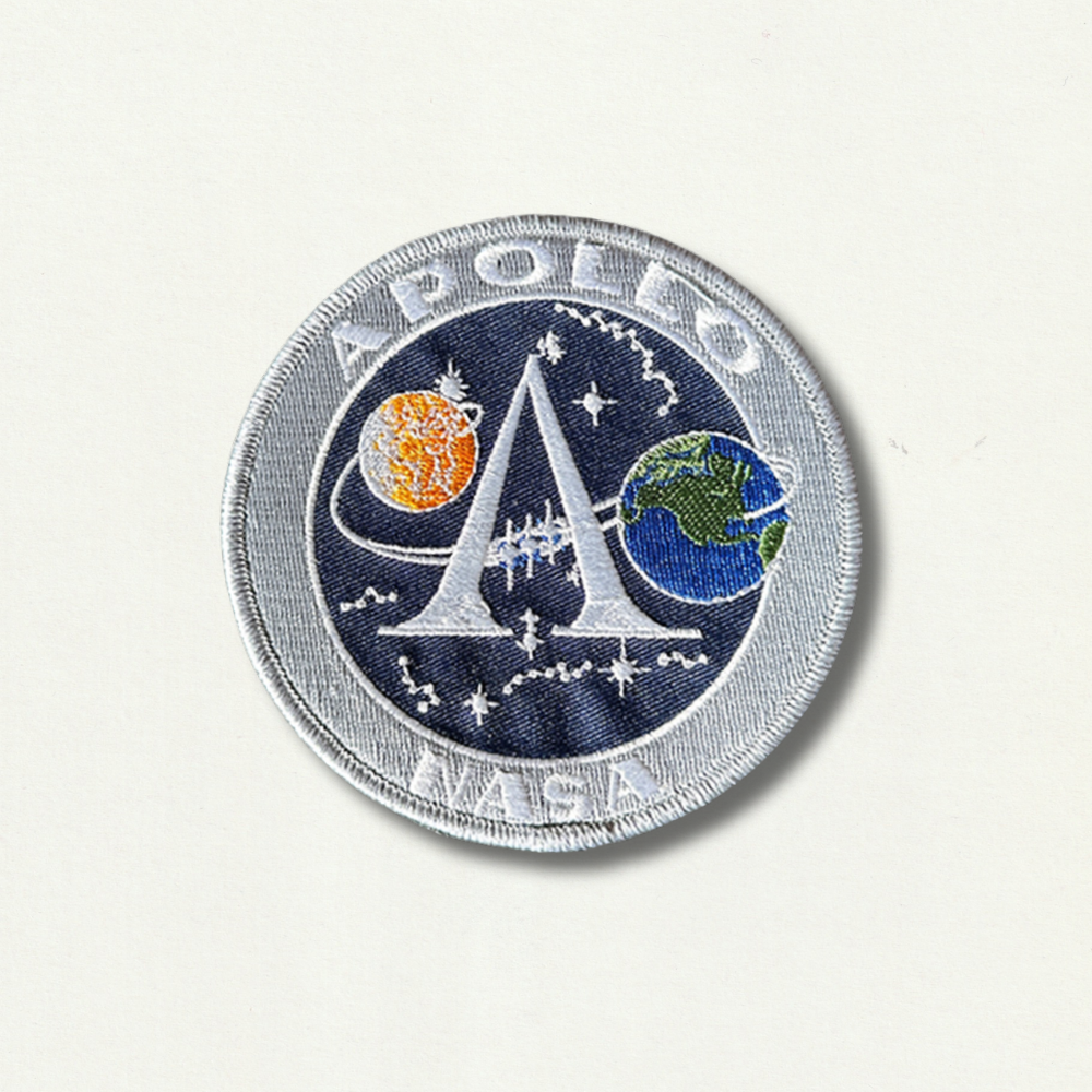 Écusson Brodé Thermocollant - Mission Apollo Nasa