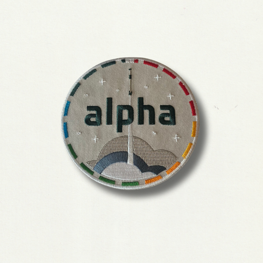 Écusson Brodé Thermocollant - ESA ALPHA