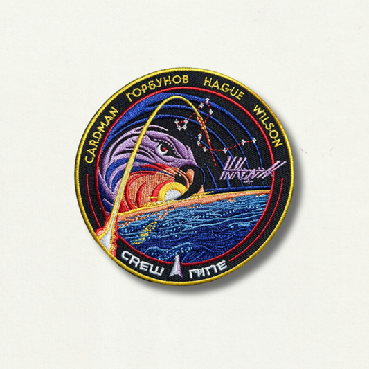 Écusson Brodé Thermocollant - Mission Crew 9