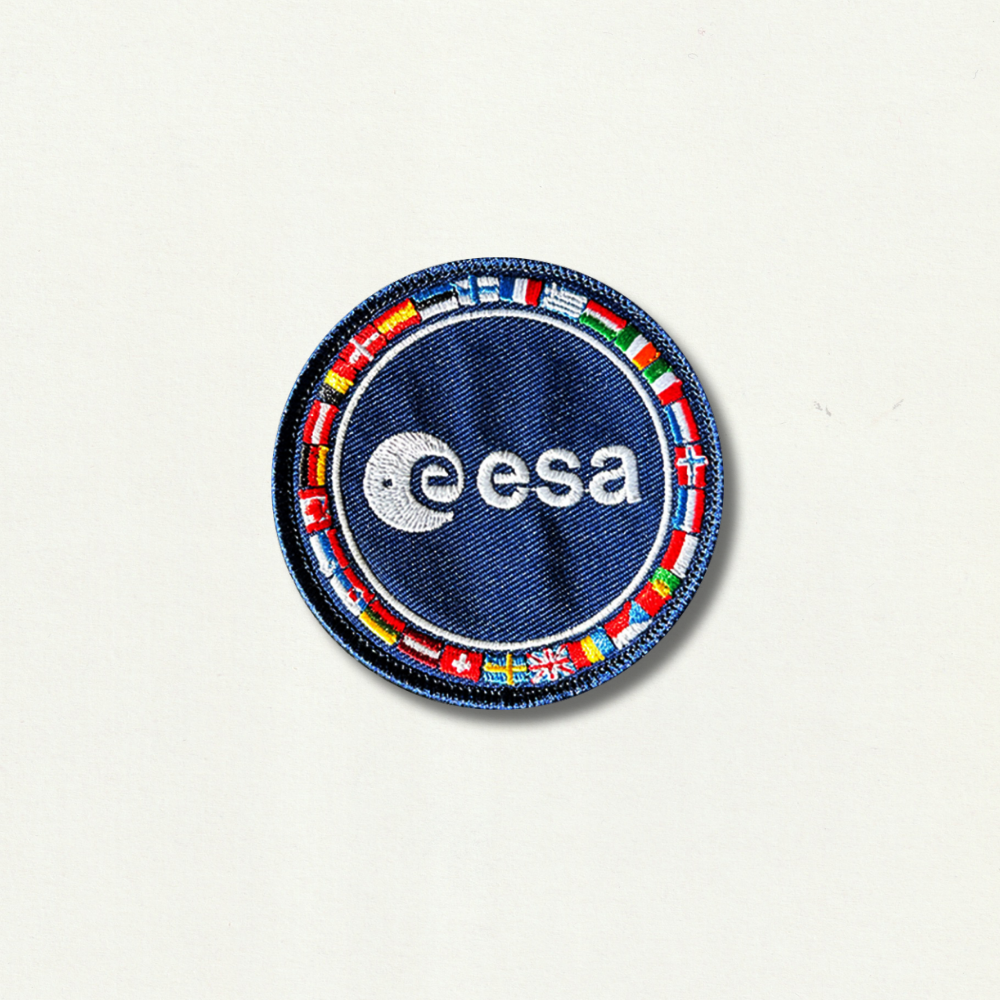 Écusson Brodé Thermocollant - ESA 8cm