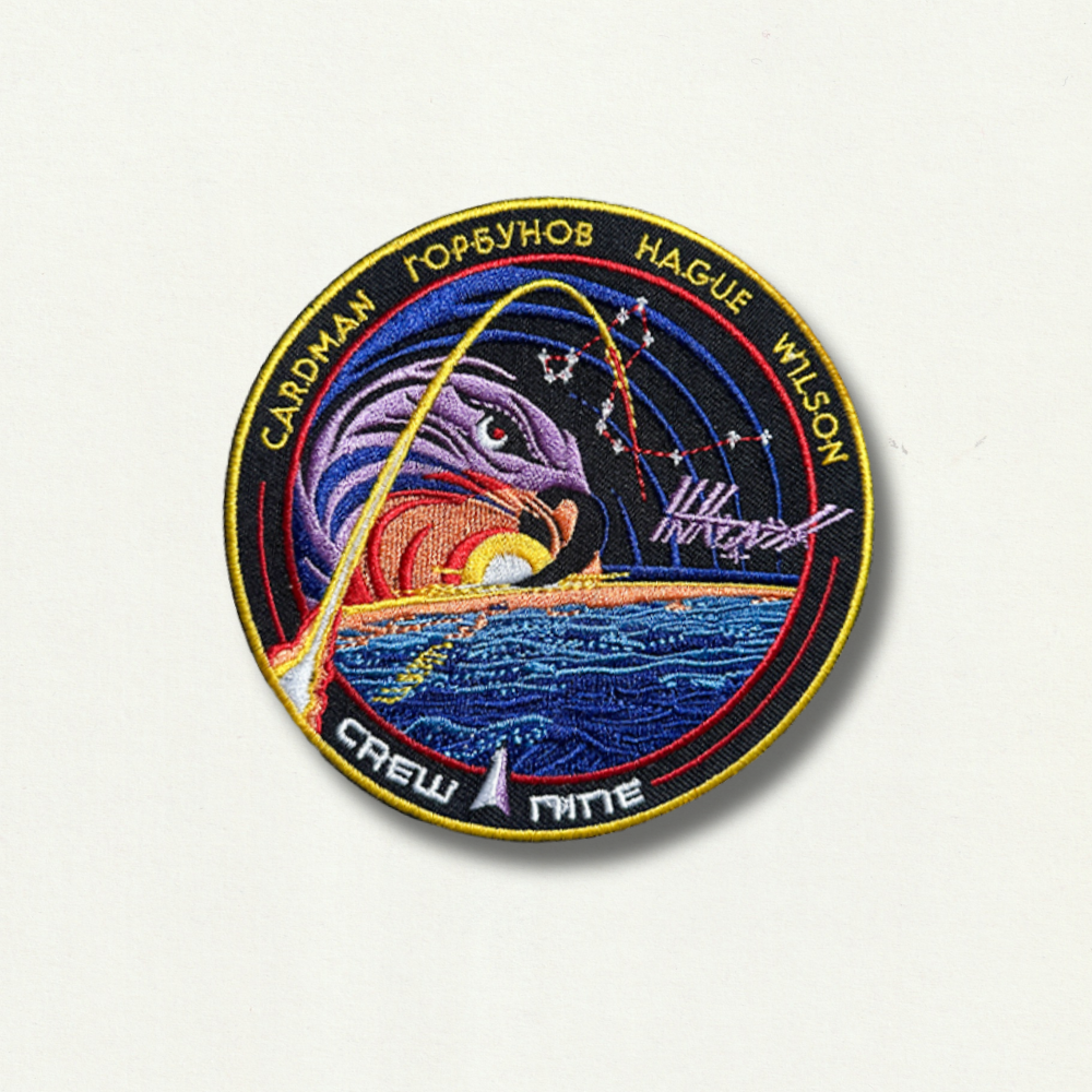 Écusson Brodé Thermocollant - Mission Crew 9