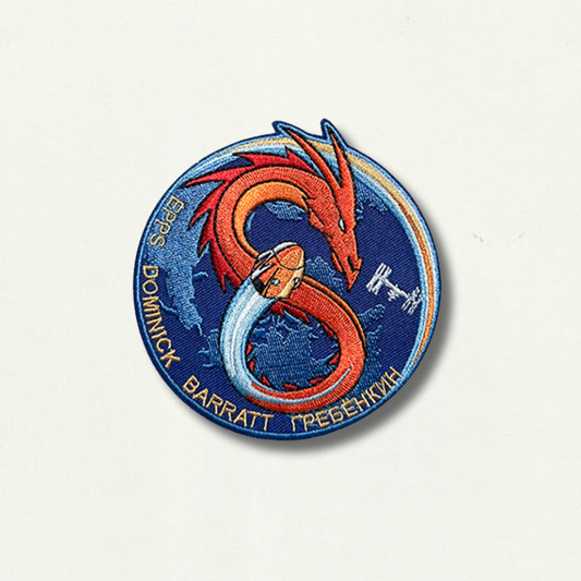 Écusson Brodé Thermocollant - Mission Crew 8