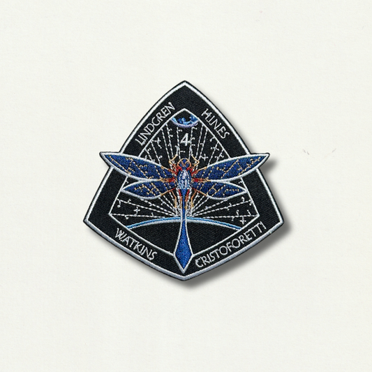 Écusson Brodé Thermocollant - Mission Crew 4