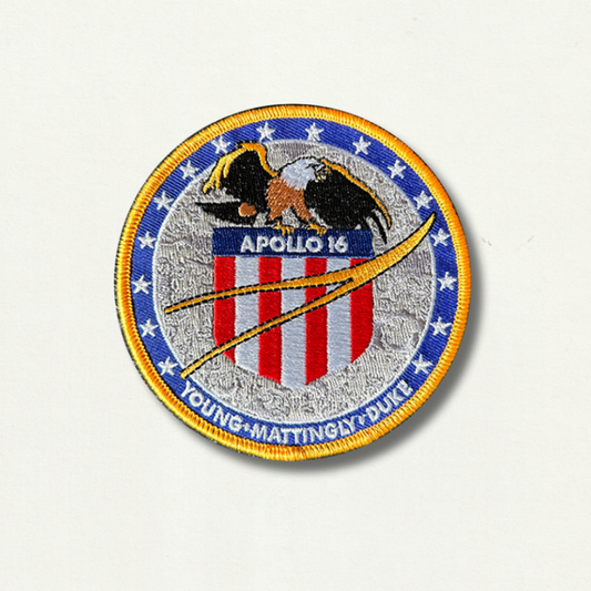 Écusson Brodé Thermocollant - Mission Apollo 16