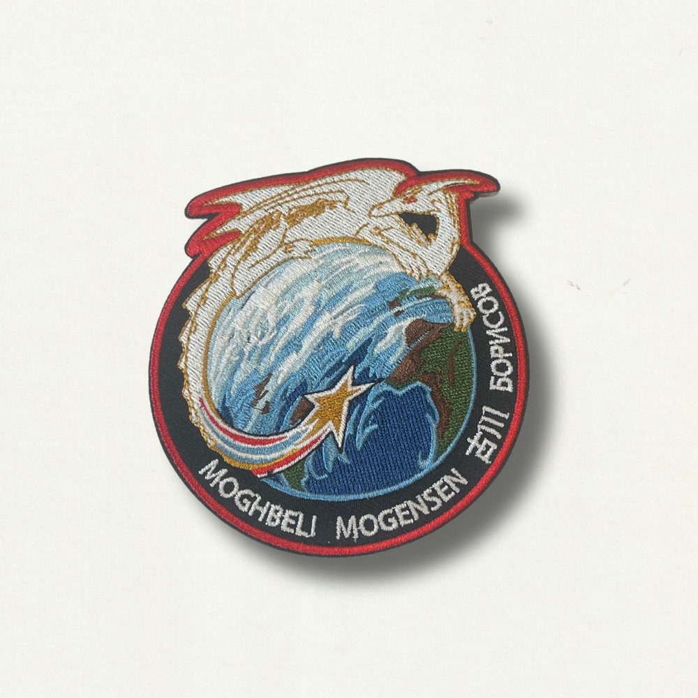 Écusson Brodé Thermocollant - Mission Crew 7