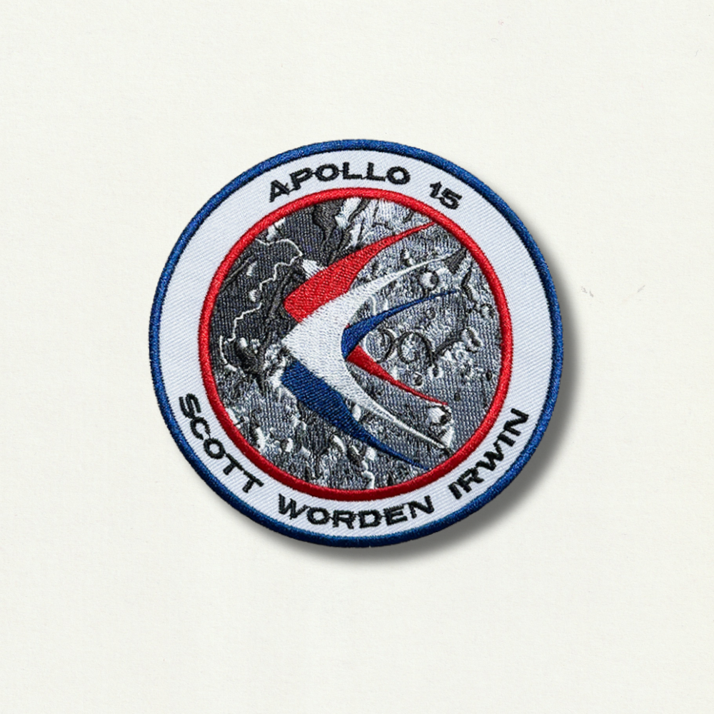 Écusson Brodé Thermocollant - Mission Apollo 15
